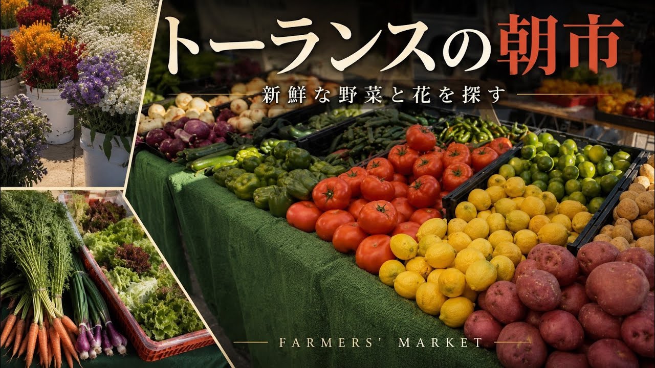 【ロサンゼルス生活】LA観光  ファーマーズマーケットFarmers' Market