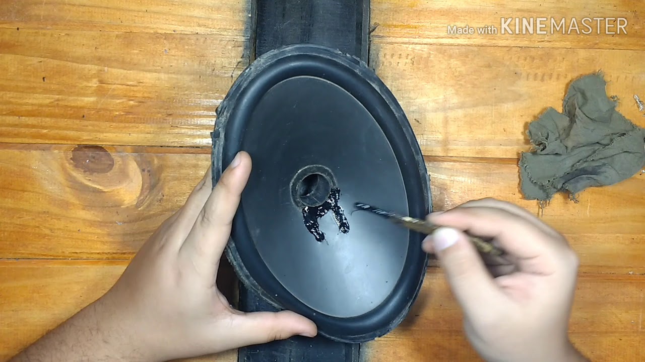 Reparación de parlante - 6x9 Bomber (colillas rotas)