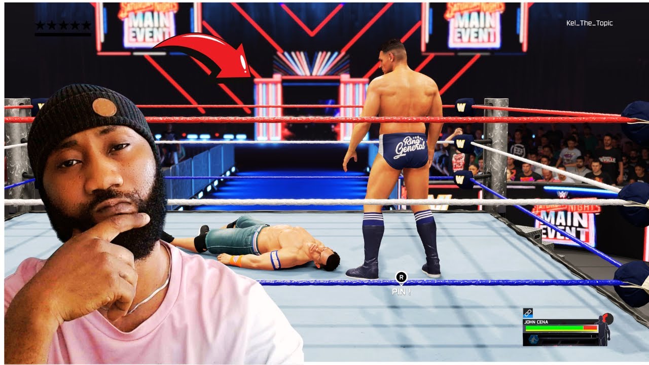 FULL MATCH// John Cena Vs Gunther, Saturday Night Main Event.