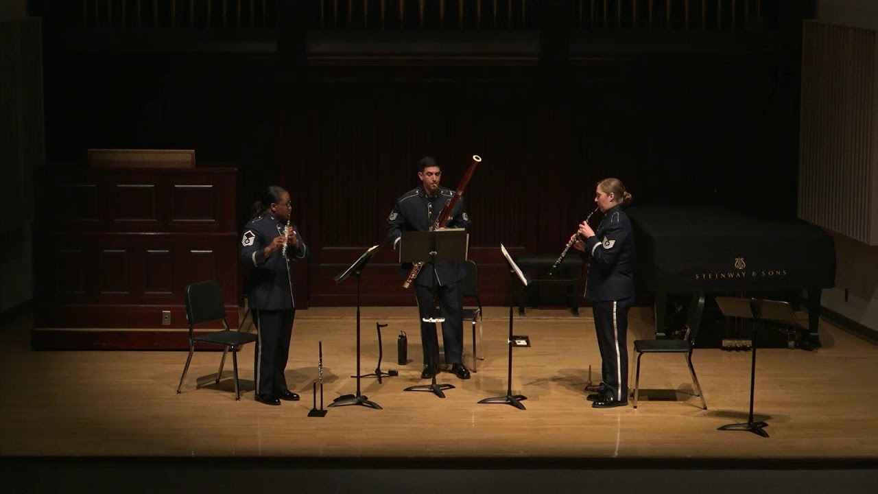 U.S. Air Force Band of the Golden West’s Sierra Winds Trio in Concert