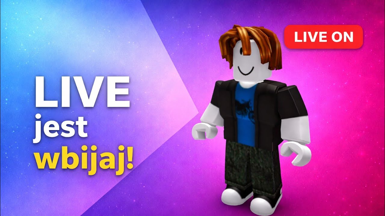 luźny Live gramy z widzami Roblox i inne