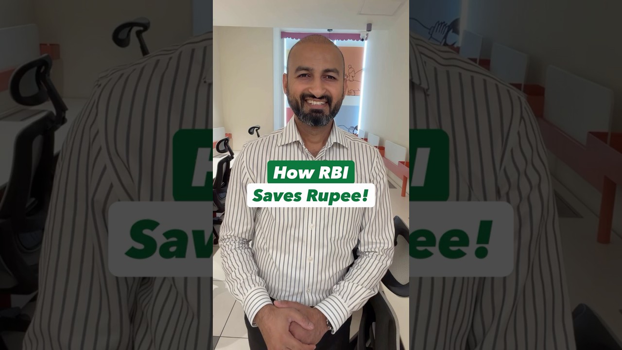 How RBI Saves Rupee?