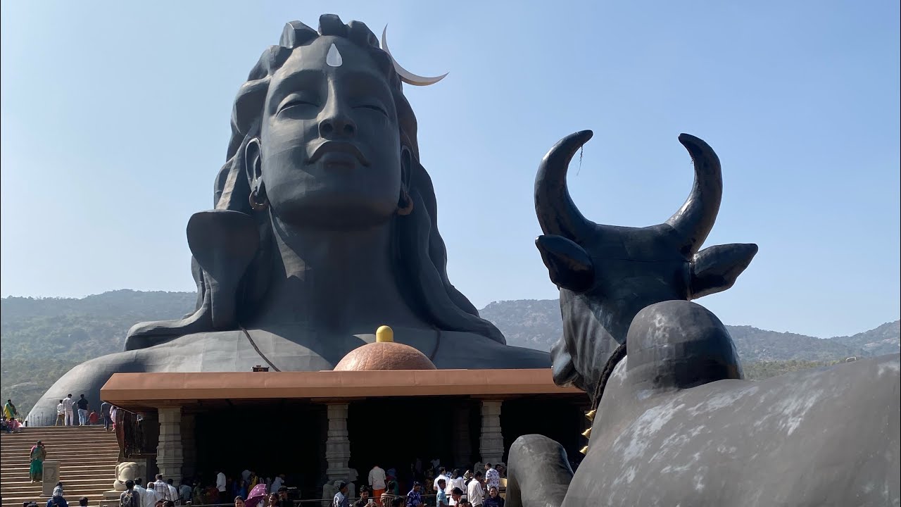 Adiyogi - The source yoga #adiyogi #mahashivratri #love #travel #reels #vlog #bangalore 