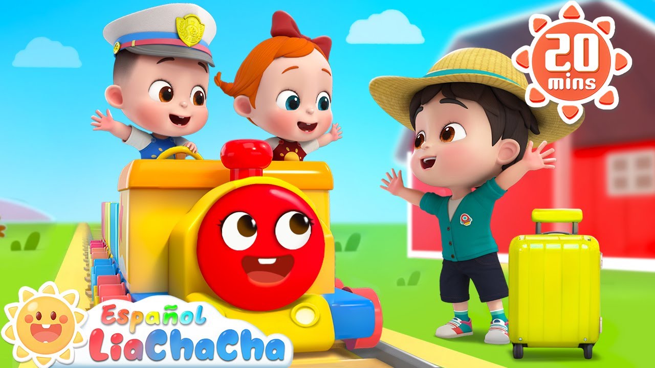El Trencito Chu Chu | Tren de A LiaChaCha en Español - Canciones Infantiles