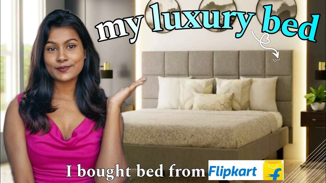 Моя НОВАЯ кровать от FLIPKART | Преображение маленькой комнаты | *РАСПАКОВКА |Кровать до 15 тысяч...