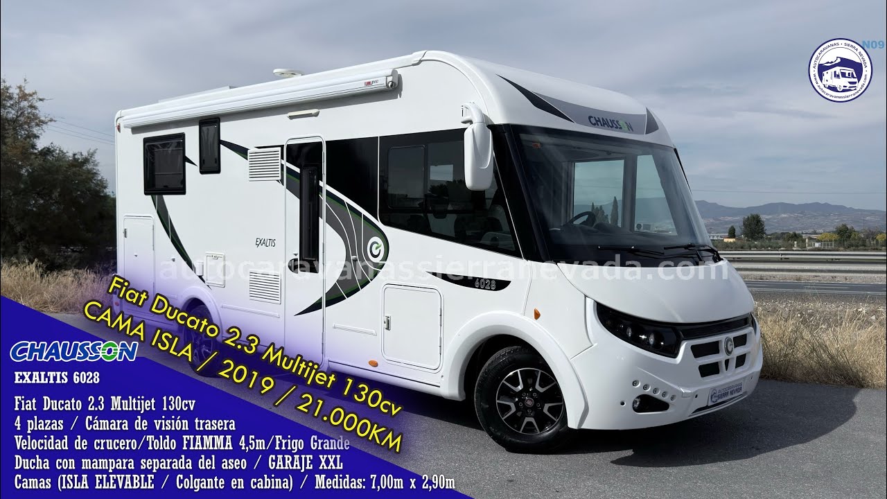 N25/09 AUTOCARAVANA INTEGRAL CHAUSSON EXALTIS 6028