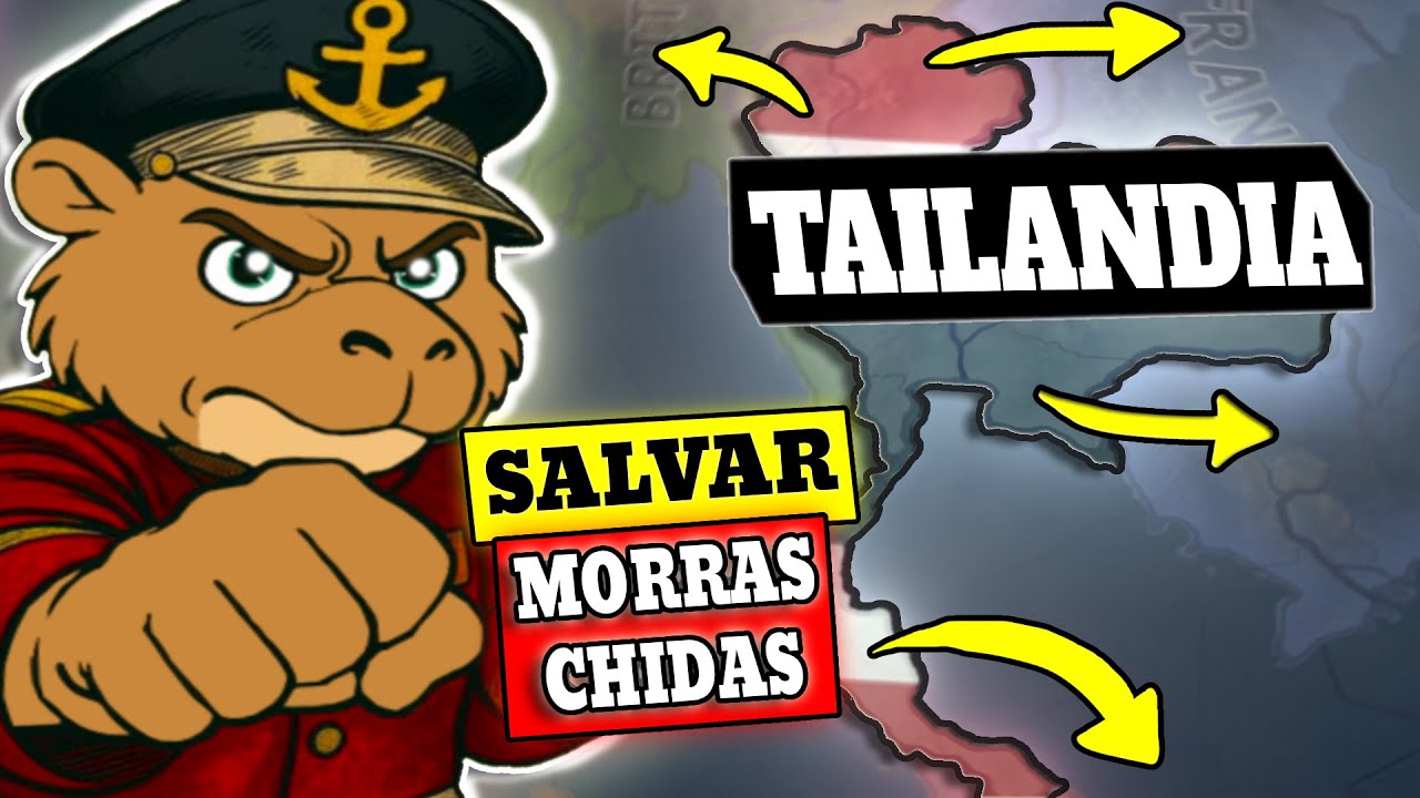 Vuelvo SUPERPOTENCIA al pais Más DEBIL de ASIA - HOI4, Tailandia, WW2