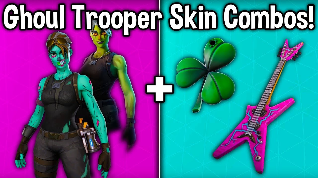 NEW BEST 'GHOUL TROOPER' SKIN + BACKBLING COMBOS in Fortnite! (Ghoul Trooper Skin Combinations)