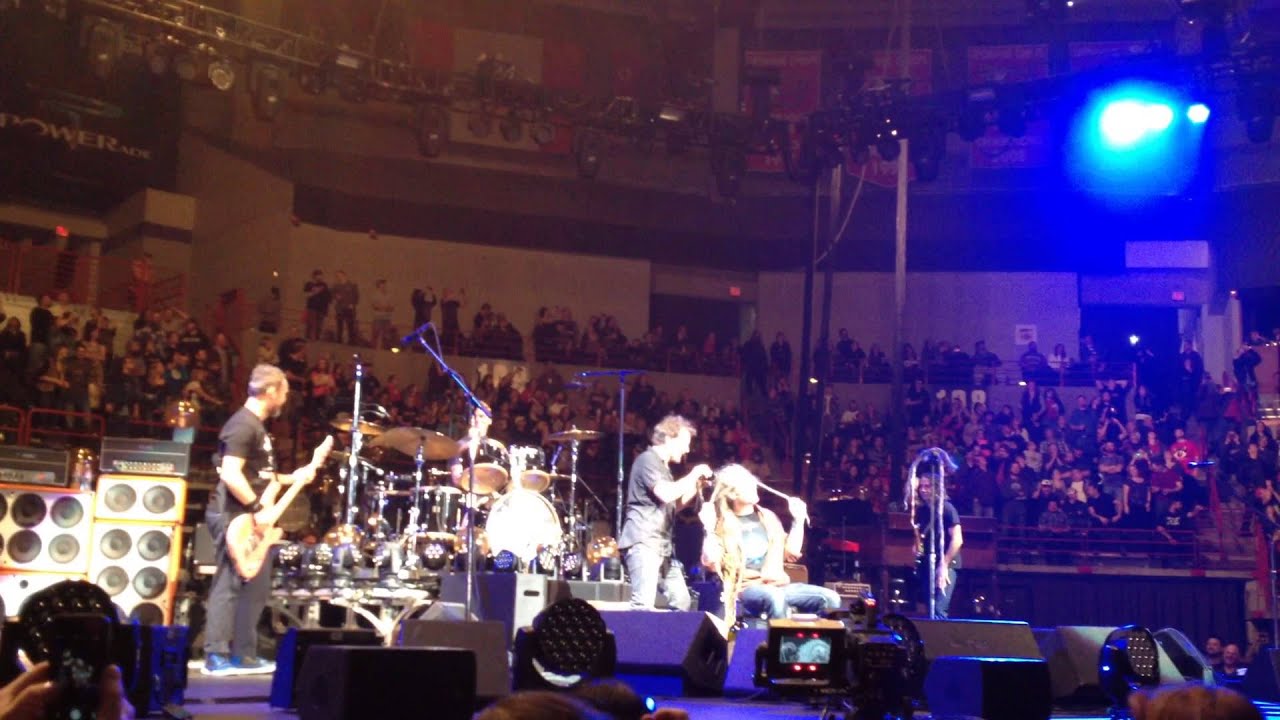 Pearl Jam Brain Of J Dreadlock Shaving Event - Spokane, WA 11/30/13