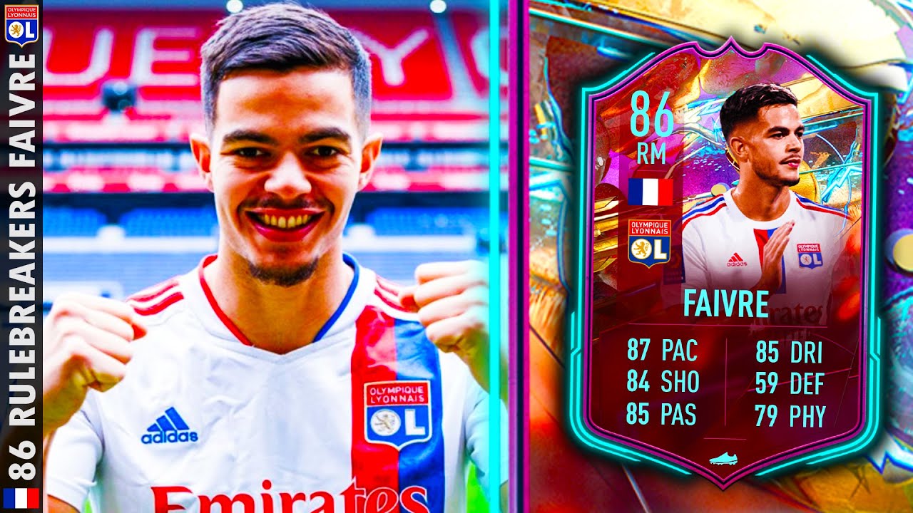 WORTH THE SBC? 🤔 86 RULEBREAKERS FAIVRE PLAYER REVIEW - FIFA 23 ULTIMATE TEAM