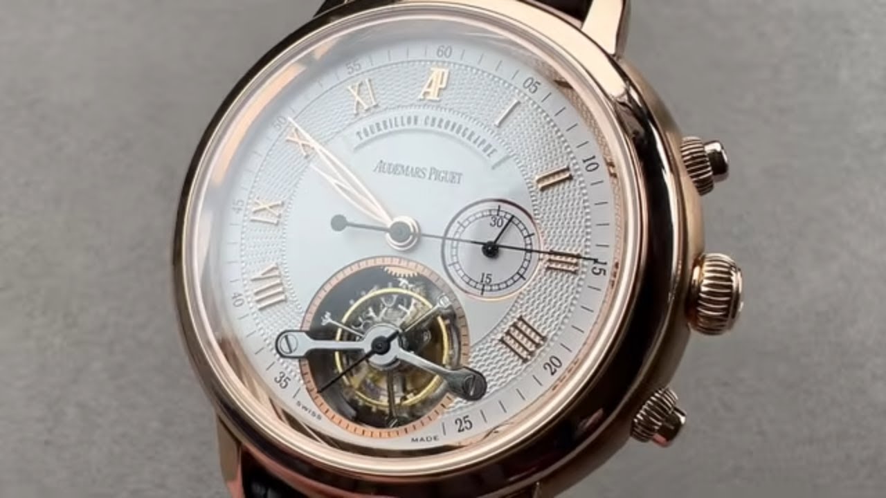 Recenzja zegarka Audemars Piguet Jules Audemars Tourbillon Chronograph 25909OR.OO.D002CR.01