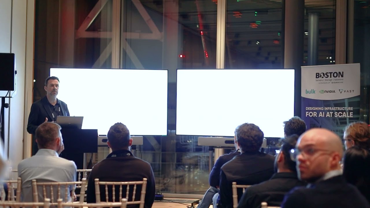 VAST DATA ON THEIR OWN AI PLATFORM SHOWCASING UNIFIED PERMISSIONS AND SOVEREIGN AI - BOSTON LIMITED