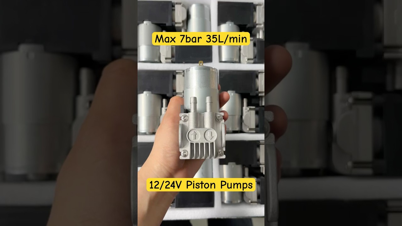 Tiny Pump, HUGE Power! BODENFLO&reg; Small Piston Pump Revealed!