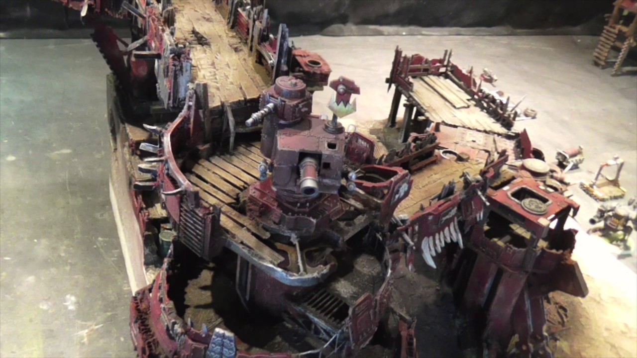 Battleboards Ork 40K Ork Crash - Ork Fort #3 part1