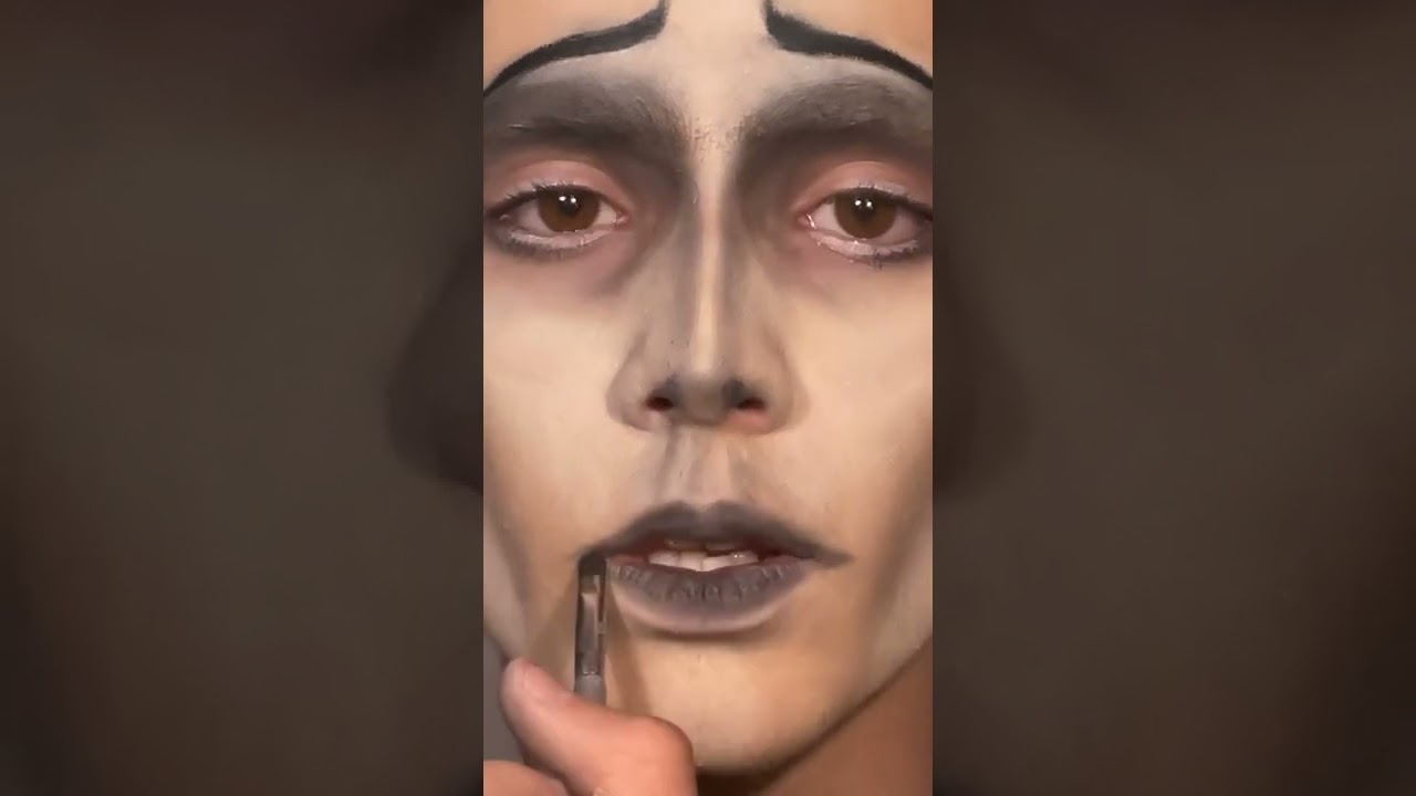 ♟ Victor Van Dort ♟what are u guys being for Halloween 🪦♣️🏳️🎶🎵 fyp foryoupage makeup corpsebride