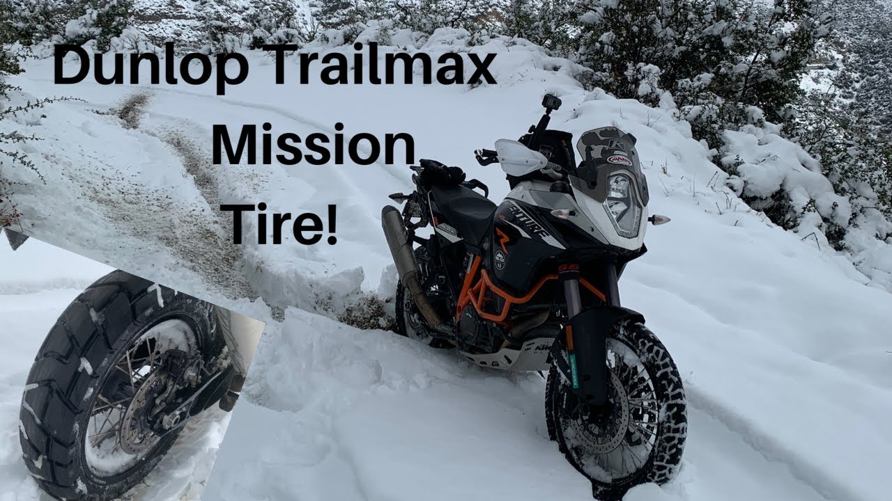 Product Testing! Dunlop TrailMax Mission Tire in SNOW + KLIM Gear Hardanger Krios PRO and PowerXross