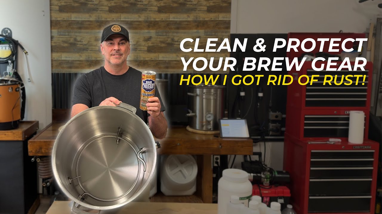 How to Deep Clean and Passivate Your Stainless Steel Brew Kettles