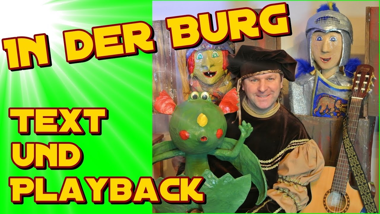 In der Burg, Kinderlied mit Text und Instrumentalversion von Thomas Koppe