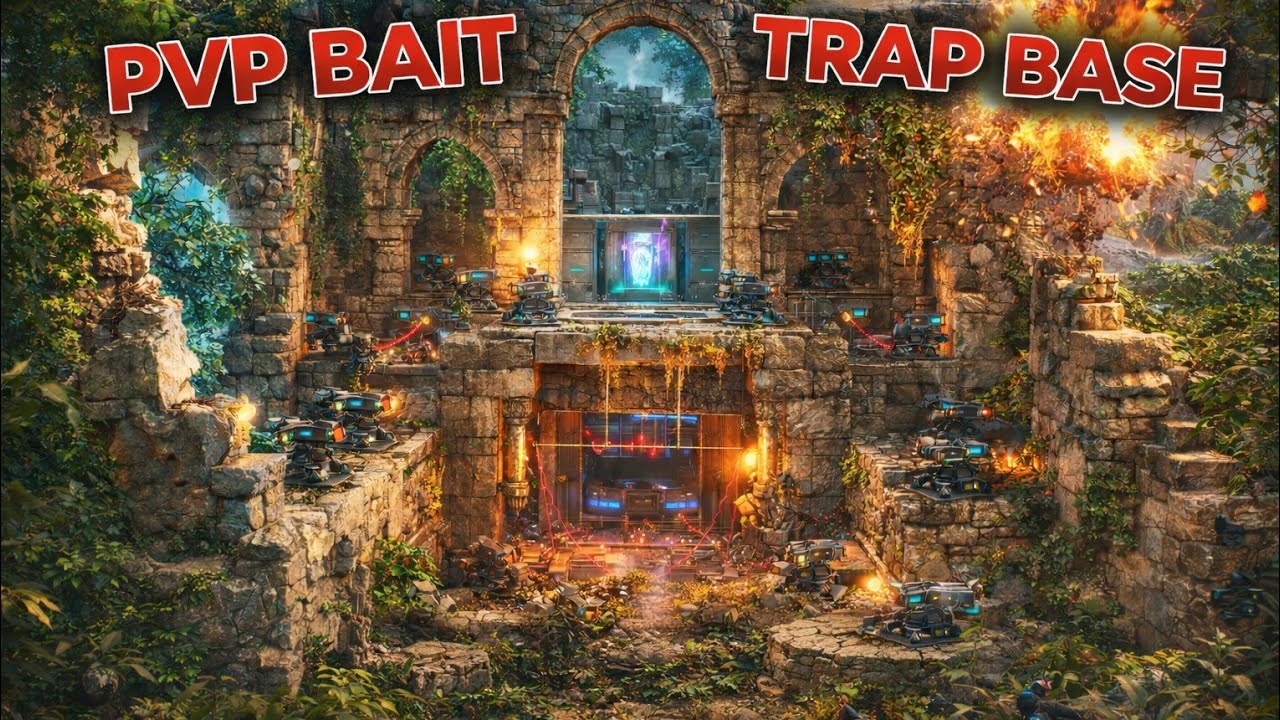 We Built the Easiest Base to Raid in ARK Survival Ascended.