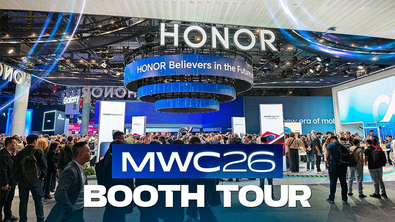 I Tested Honor's Craziest Tech at MWC 2026 (Robot Phone, Magic V6, MagicPad 4)