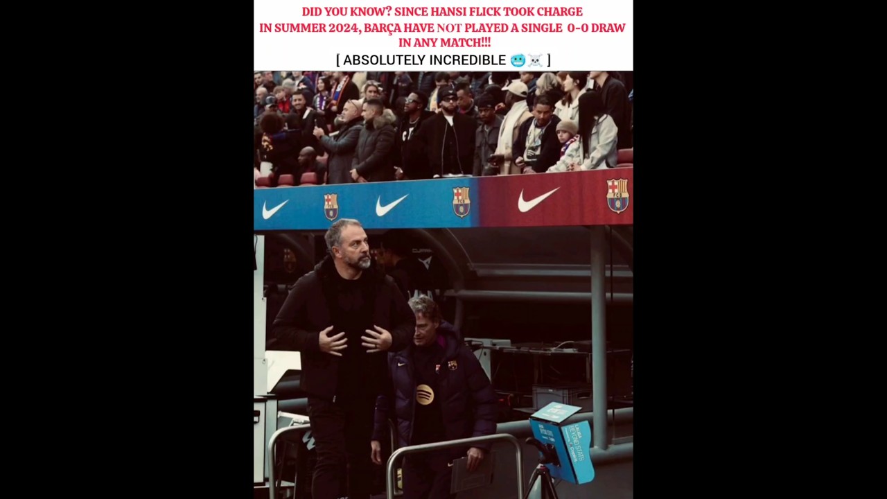 The Hansi Flick Effect 🥶☠️#football #barcelona #hansiflick #viral #shorts #lamineyamal#raphinha#edit