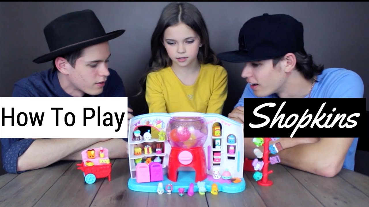 How To Play Shopkins! | Jordan & Tyler