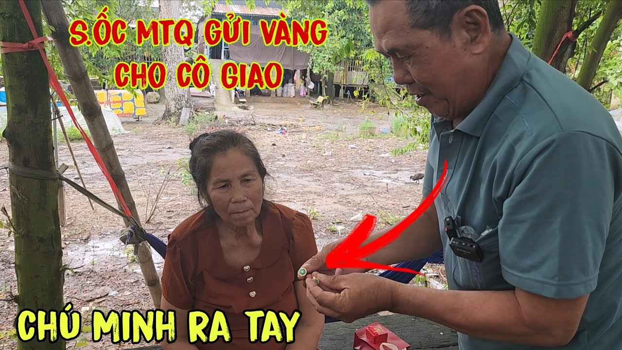 Cô Giao Ngỡ ngàng Khi Nhận món quà đeo bông tay từ chị MTQ/Đạt Đồng Tháp