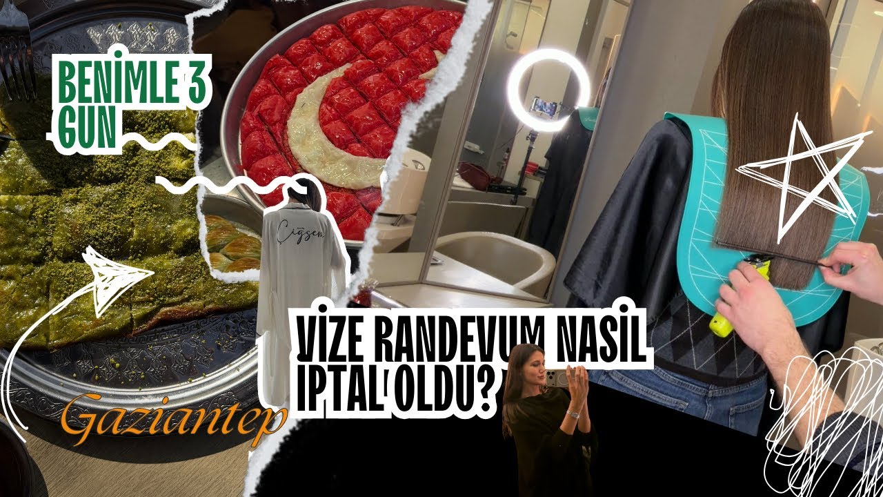 Koşturmacalı ve bol yemeli 3 gün (vizeyi alamadan döndük) 