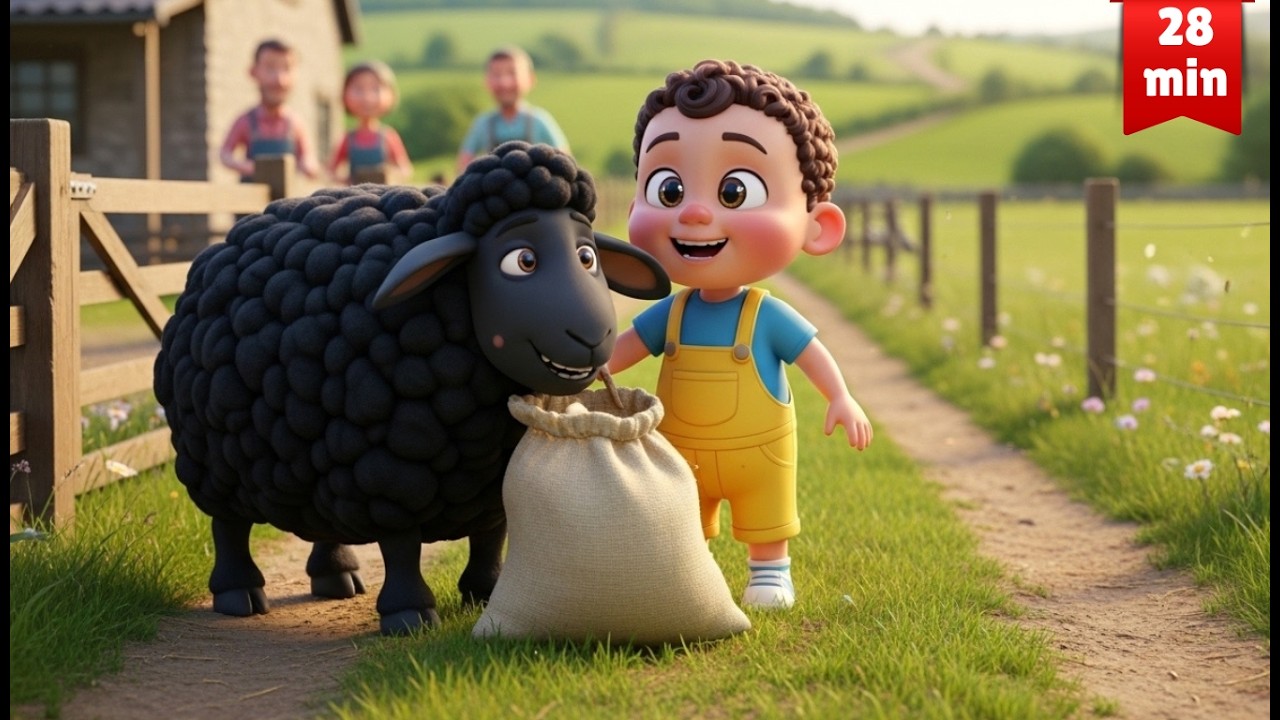 Bah Bah Black Sheep + MORE Nursery Rhymes & Kids Songs  | LITTLE LOVELIES