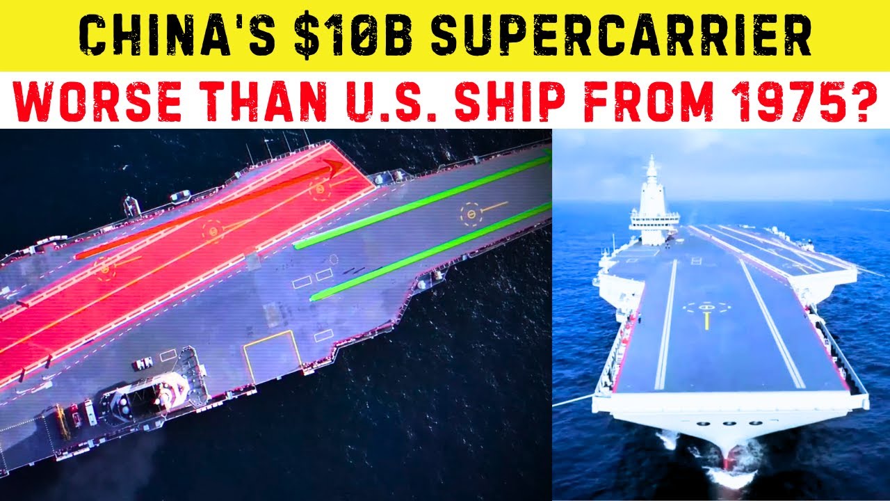 China's New Carrier HUMILIATED! Fatal Design Flaw, Can't Launch Jets & Deck Geometry Errors