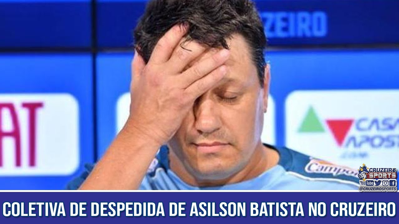 COLETIVA DE DESPEDIDA DE ADILSON BATISTA NO CRUZEIRO