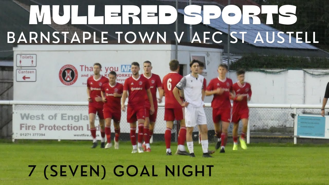 Barnstaple Town v AFC St Austell Western League Premier division #localfooty #nonleague #football