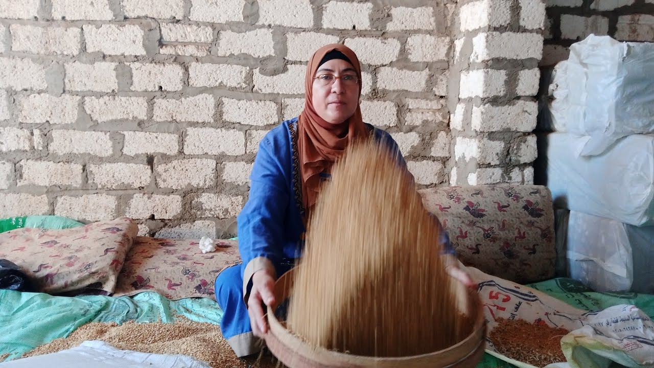 طريقة تخزين القمح من الالف الى الياء بنائا على طلبتكم احلى اخوات❤❤