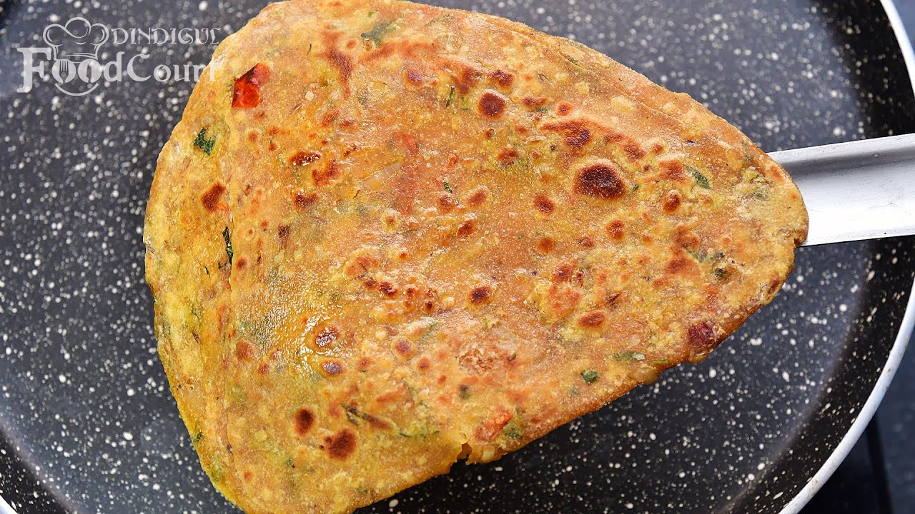 Very Soft & Tasty Onion Tomato Paratha/ Paratha Recipe