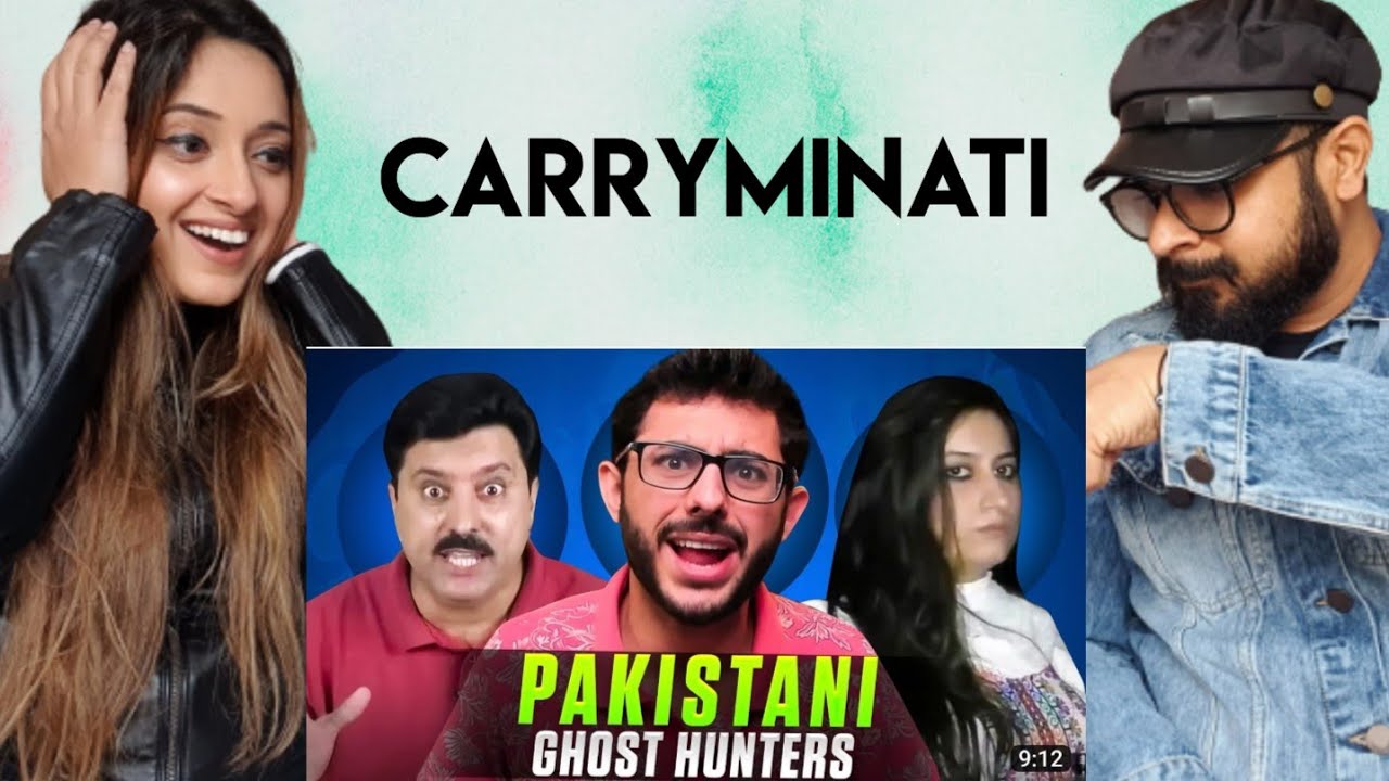 PAKISTANI GHOST HUNTERS | REACTION VIDEO | VIBHAV & SONAM