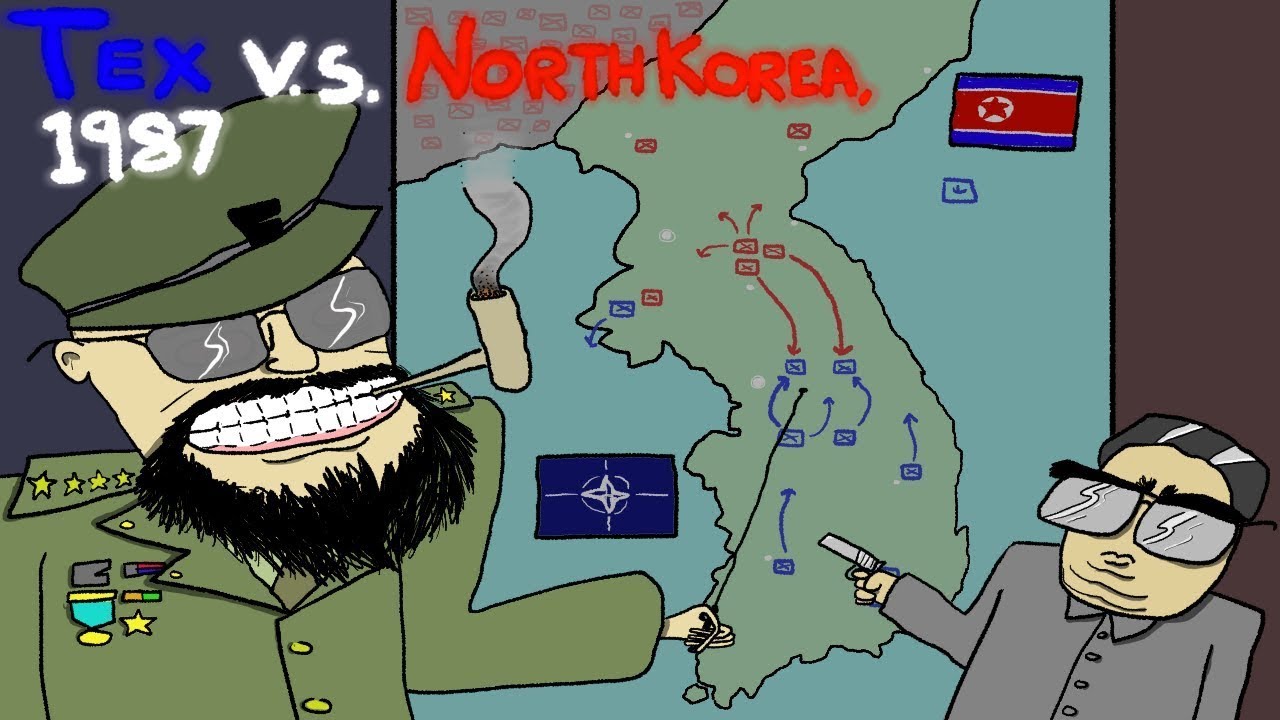 TEX vs. NORTH KOREA (1987) - WARGAME RED DRAGON Part IV