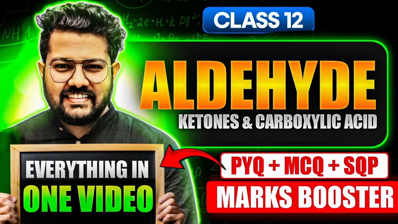 Important Questions of Aldehyde Ketones and Carboxylic Acid | Marks Booster One Shot | Class 12 |