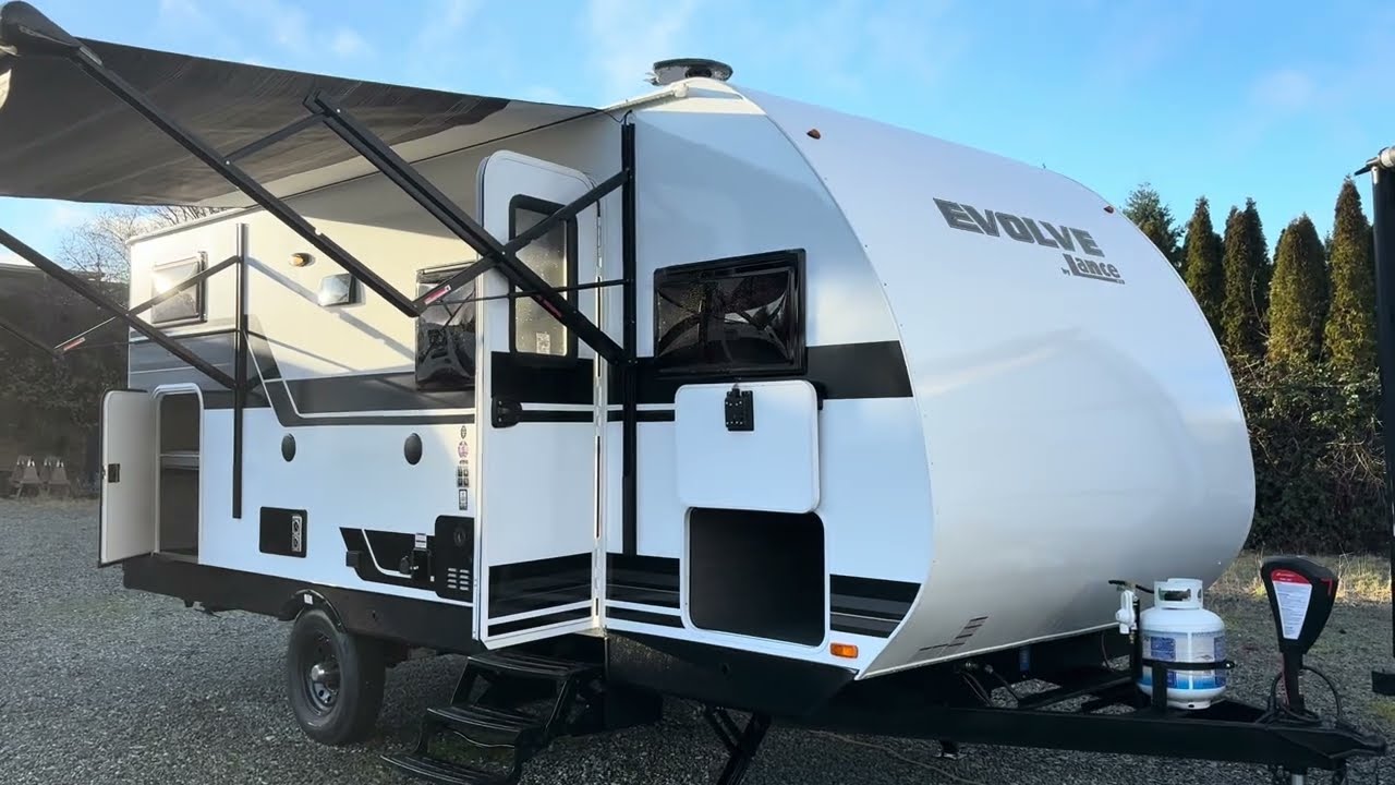 The ALL NEW Lance EVOLVE travel trailer.