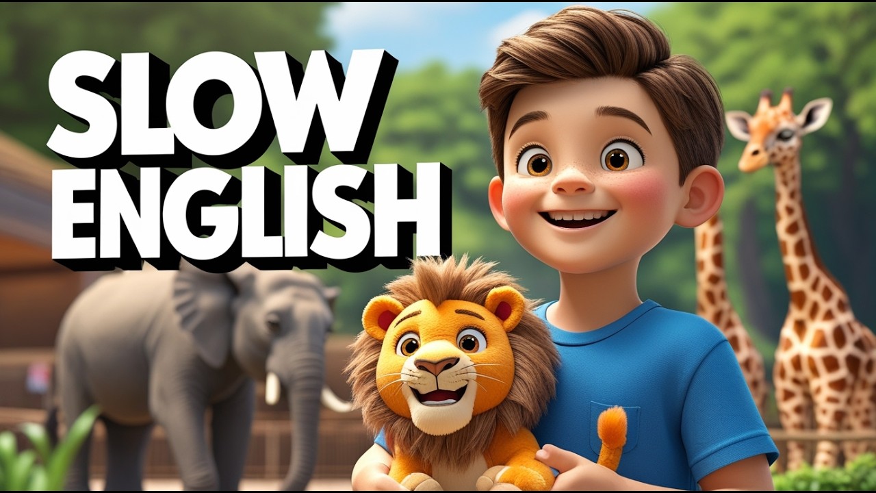 Family Day at the Zoo | Easy English Listening Practice (A1 Level)