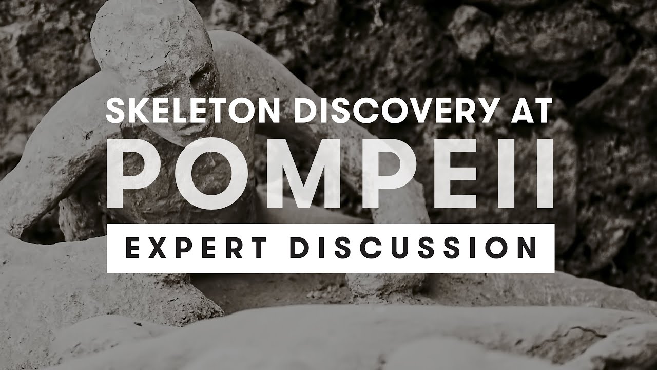 New skeletal remains excavated at Pompeii | August 2021