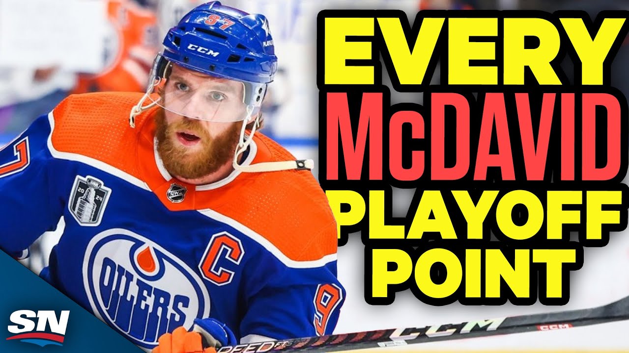 Every Point Of Connor McDavid's Record Setting 2024 Conn Smythe Playoff Run
