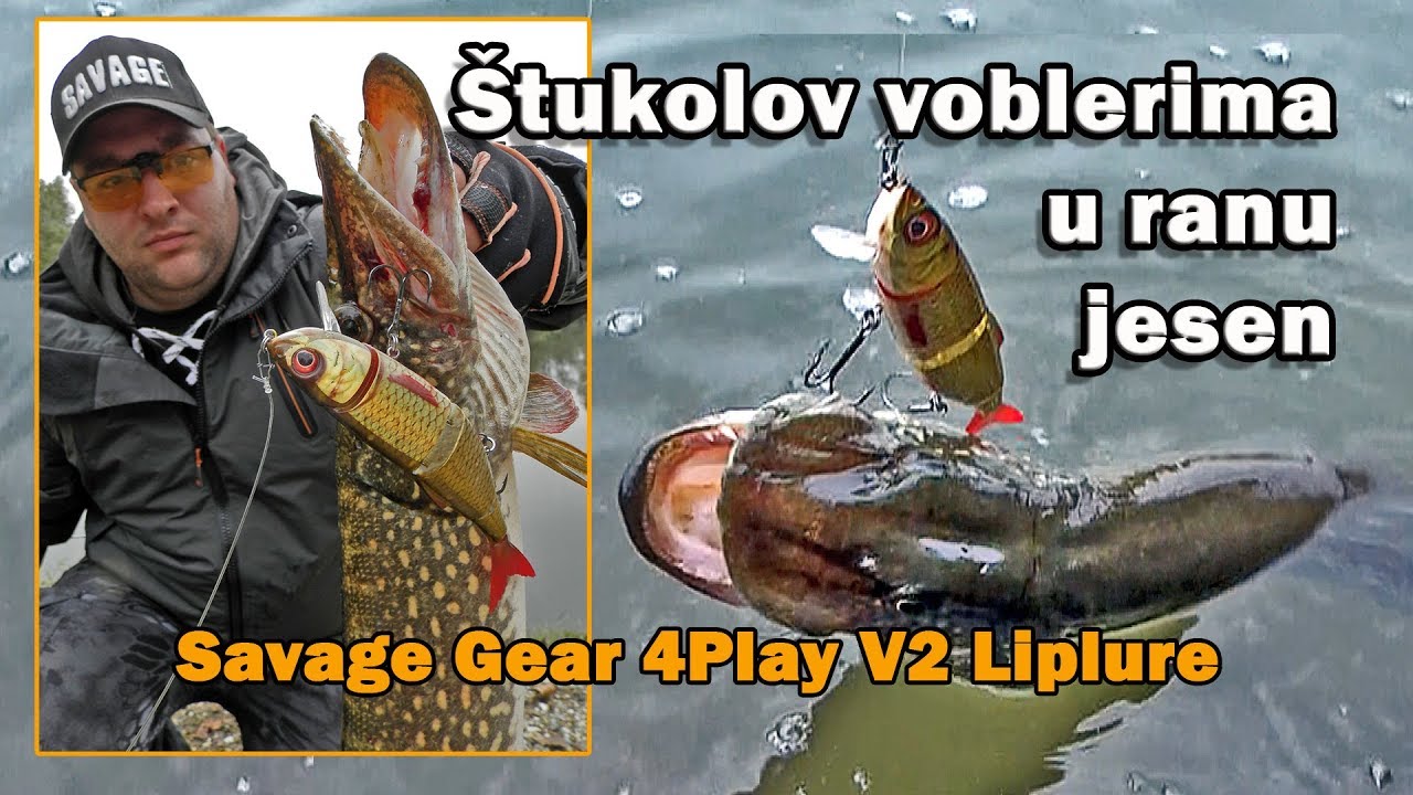 Štukolov voblerima ood naletom kiše - Savage Gear 4Play V2 Liplure / VSP Igor Pavičić