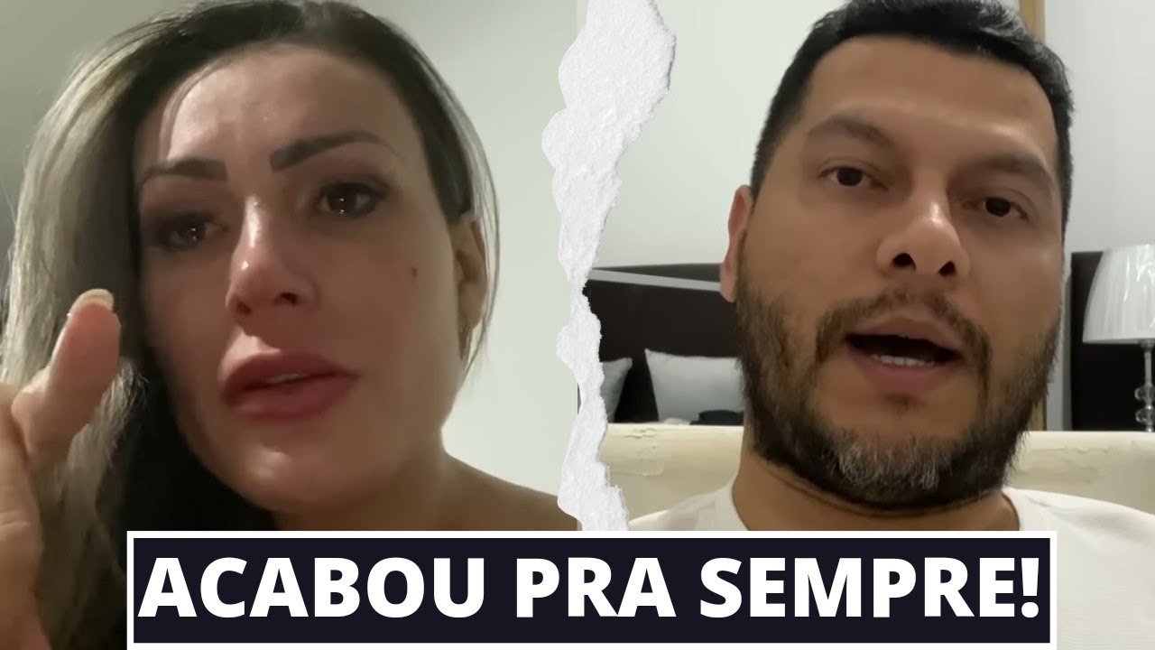 Andressa Urach anuncia fim definitivo do casamento: