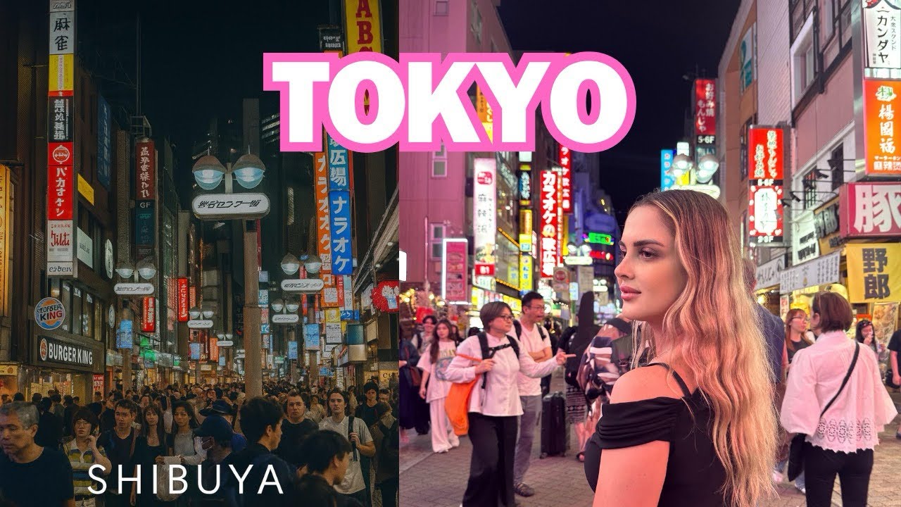 TOKYO DRIFT'IN DOĞDUĞU YER | Shibuya Gece Hayatı