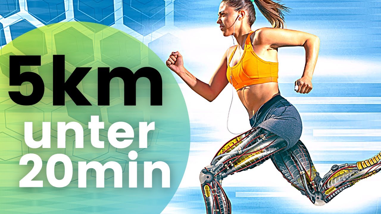 So LÄUFT du 5km unter 20min!