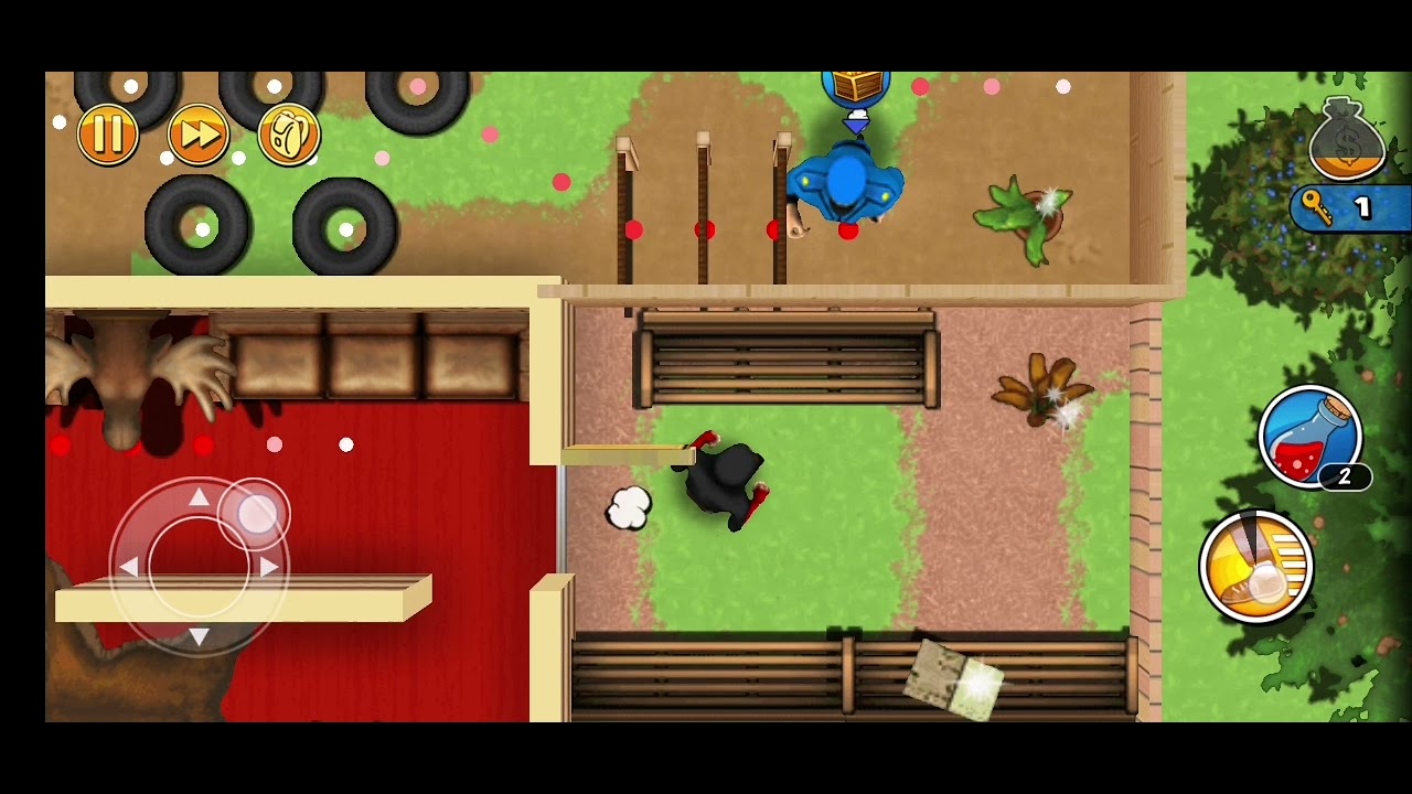 Robbery Bob Camp 15 walkthrough