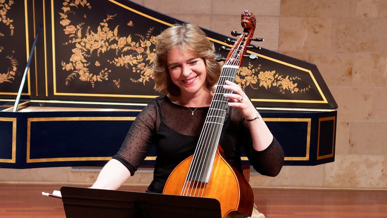 String crossings on the viola da gamba; Cassandra Luckhardt