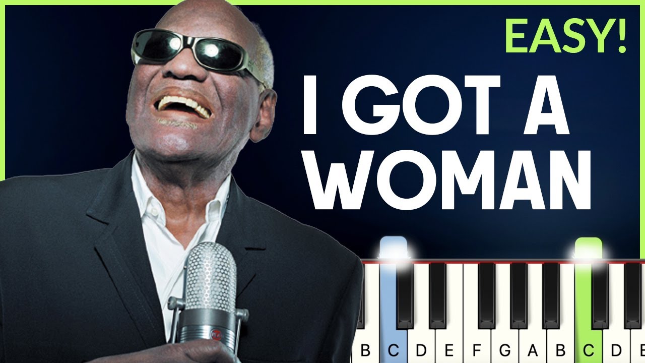 I Got A Woman - Ray Charles | EASY Piano Tutorial