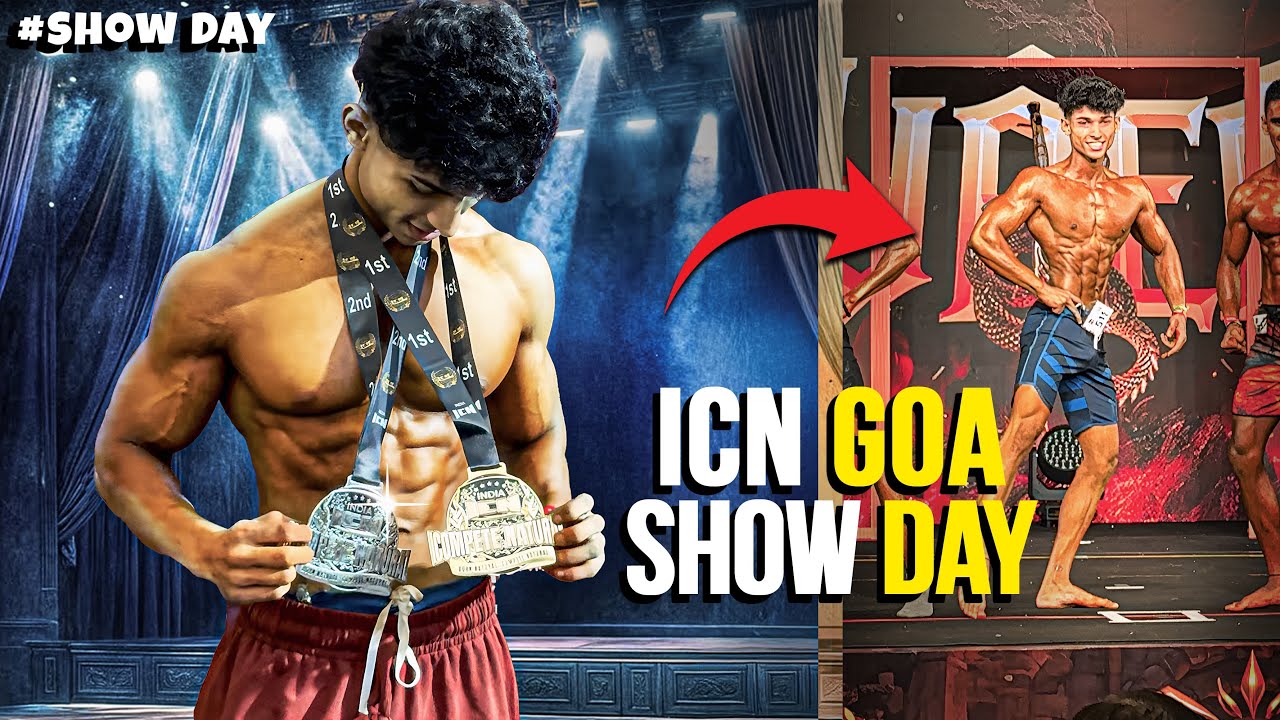 I won My First Bodybuilding Competition🥹♥️ || ICN-GOA 2025💪