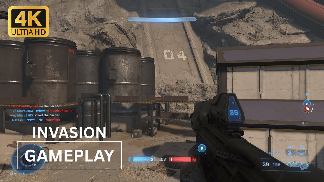 Halo Infinite INVASION Gameplay (No Commentary)